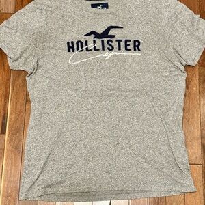 Hollister Gray Short Sleeve Tee